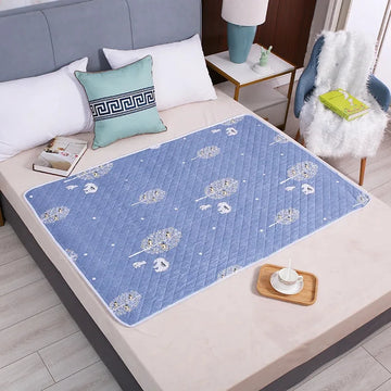 Urine Mat for Baby Toddlers Cute Cartoon Bed Protector