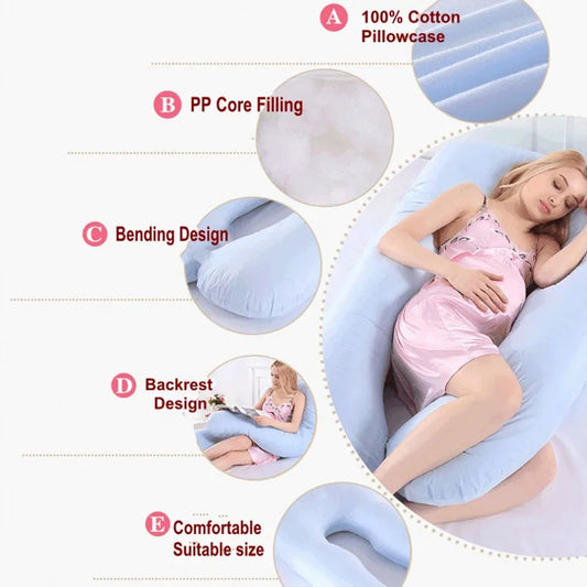 PANGDUBE Pregnancy Pillow 130*70cm