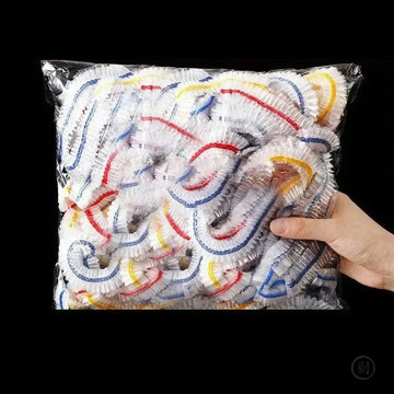 100 Pcs Elastic Food Covers