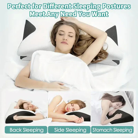 Butterfly Sleep Memory Neck Pillow Slow Rebound