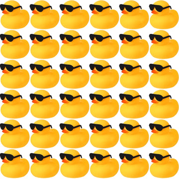 24PCS  Duck Toys Mini Rubber Ducks